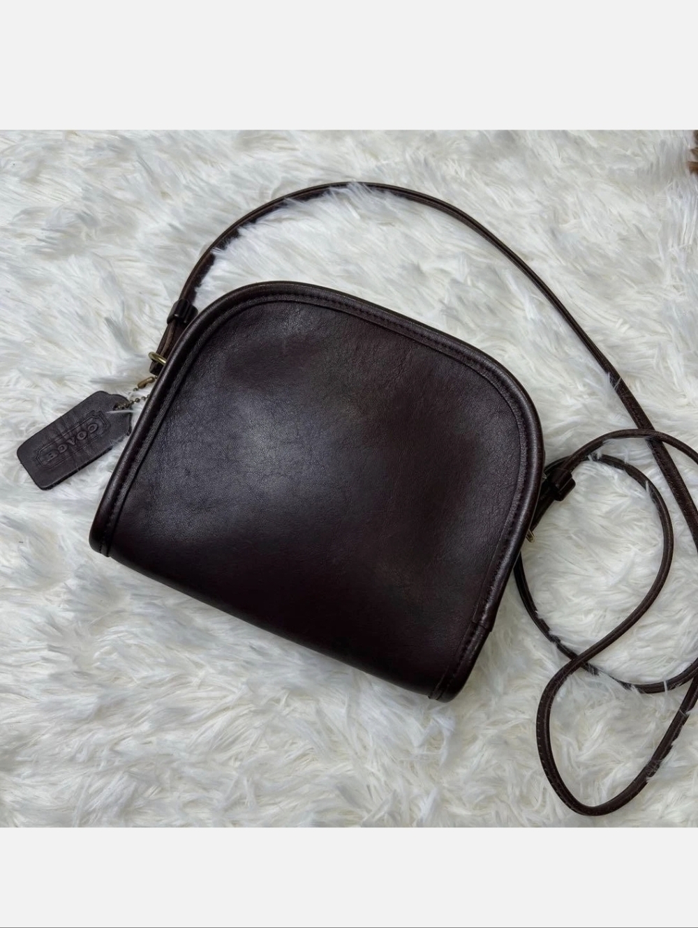 Vintage Coach Abbie Leather Crossbody Bag - Picture 2 of 13